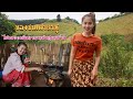 ดิบ ฝน ชนเผ่า EP122 ไม่เคยยเห็นอาหารป่าสูตรบ้าน ๆ แตนนึ่งรากผักชูสูตรโบราณของสาวลาหู่