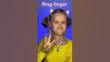 Kids, learn all the finger names with me! ✋ #kidsvideo #learning