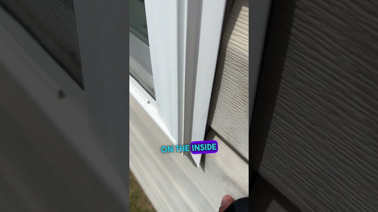 Home Inspection - Leaky Window 
