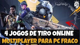 10 Jogos de Tiro Online Grátis para Pc Fraco 2022 l Melhores Jogos FPS  Multiplayer 