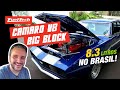 CAMARO V8 BIG BLOCK 8.3 LITROS DE RUA!