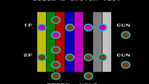 Sega Master System Color & Switch Test