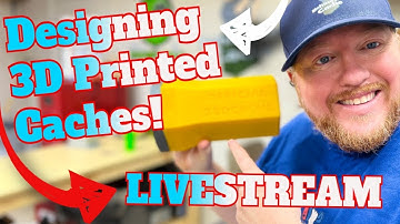 Designing 3D Printed Caches Live Workshop Hangout!!