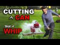 Cutting A Can In Half With A Bullwhip - My Learning Process