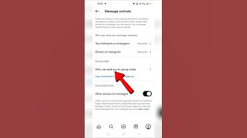 Kya kare Ki Instagram Group Me Koe Add Na kar Sake | How To Avoid Being Added To Instagram Groups