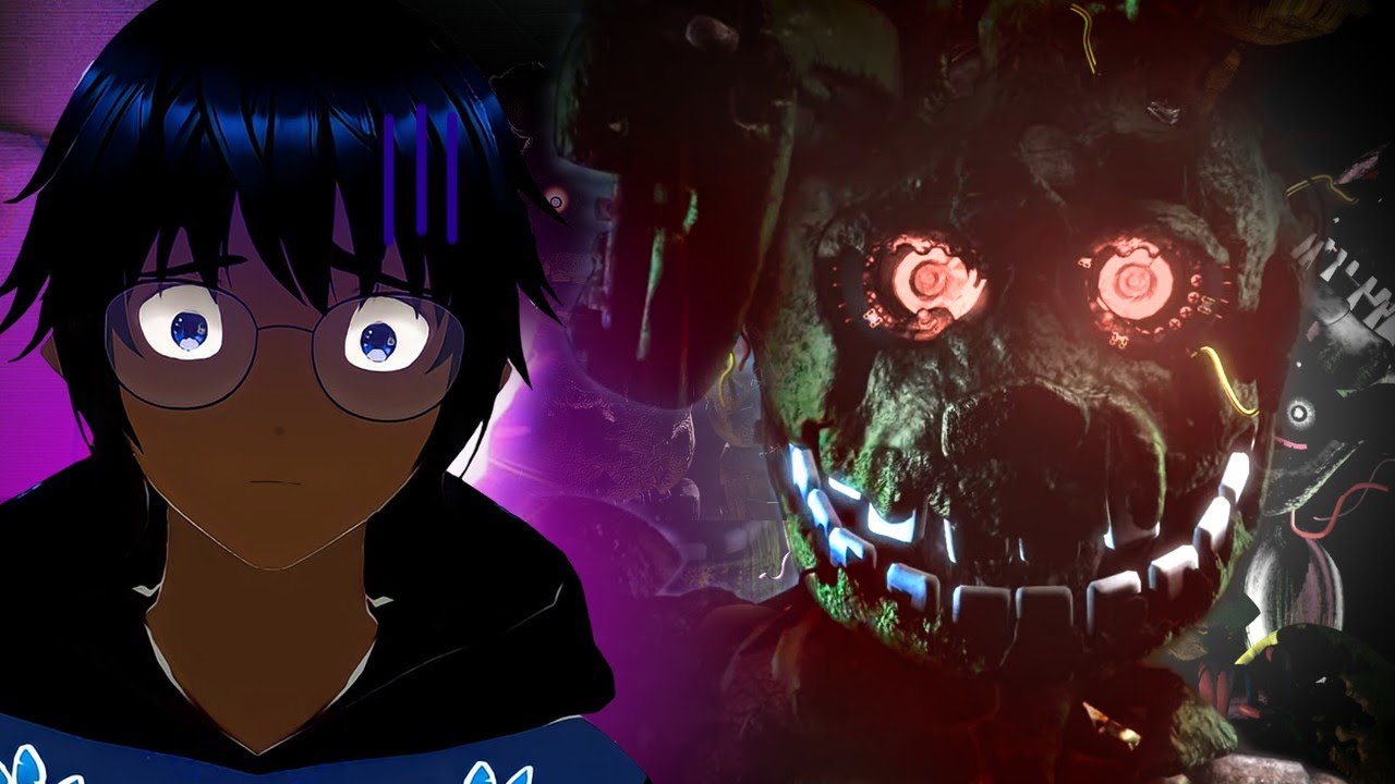 Joguei FNAF 3 pela primeira vez no animatronix help wanted!!!