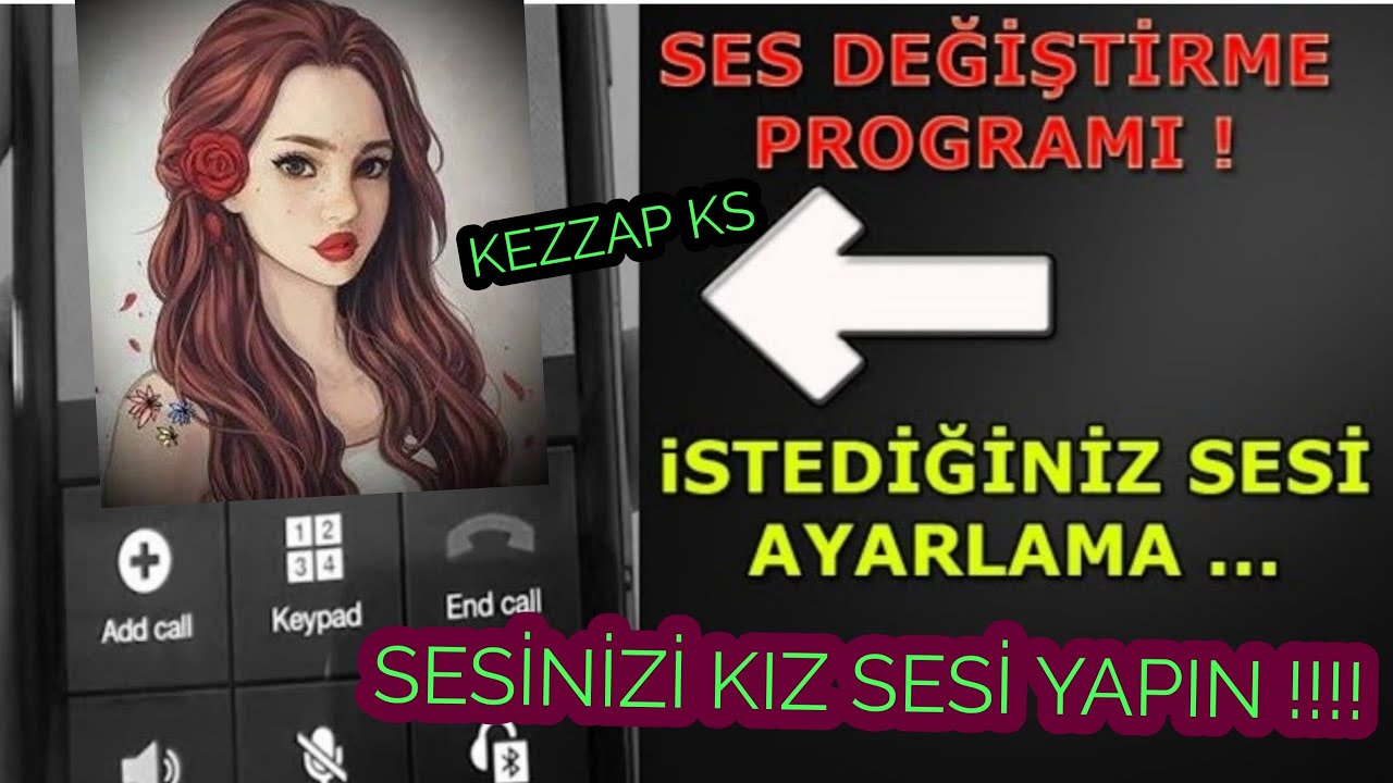 Ses Degistirme Programi Ile Kiz Sesi Nasil Yapilir Kizsesi Youtube