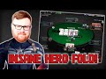 THIS HERO FOLD WILL LEAVE YOU SPEECHLESS! GingePoker Stream Highlights