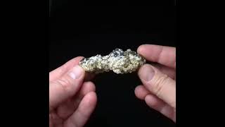 Vídeo: Esfalerita, calcopirita, Baia Sprie, Romênia, 7,2 cm