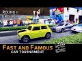 Fast & Famous Car Tournament (Round 1 Group 2) Diecast Race