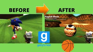 LIL TUTORIAL (GARRY'S MOD) : HOW TO TURN A RAGDOLL INTO A BALL  🏀