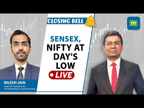 Live: Sensex, Nifty at Day's Low | ONGC, Dr Reddy's Labs and RIL Top Gainers | Closing Bell Episode cover