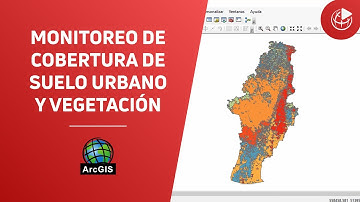 Monitoreo de cobertura del suelo urbano y el cambio de vegetación 🌱