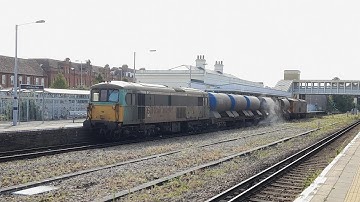 GBRF RHTT Passing Canterbury West Station With 73107 And Southern 73202 On The 3W74 Service 9/10/23