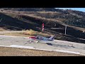 Courchevel  LFLJ takeoff and landing