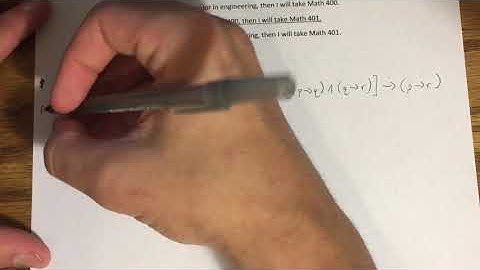 3.6 - Analyzing Arguments with Truth Tables (Part 2)