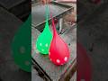 Experiment: Will a water balloon explode when it rolls down from a tall building? 💥🎈 #balloon