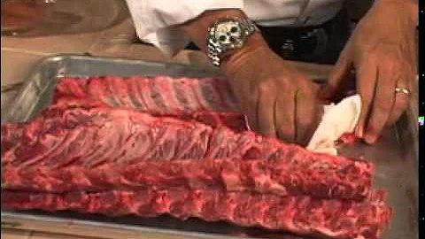 Baby back ribs with Steven Raichlen, Part 1 - 2008...