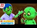 Johny Johny sì papà | canzoni spaventose di Halloween per bambini | Ai Bambini Contenti