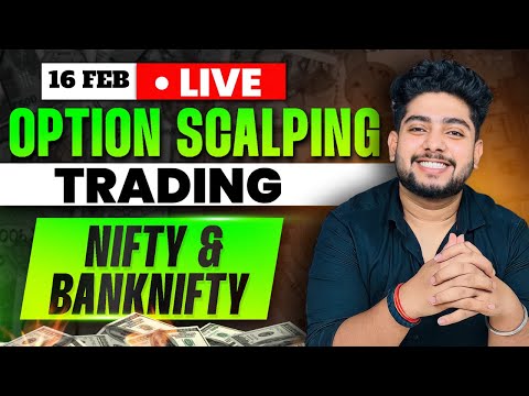 16 February Live Trading | Live Intraday Trading Today | Bank Nifty option trading live| #Nifty50 |