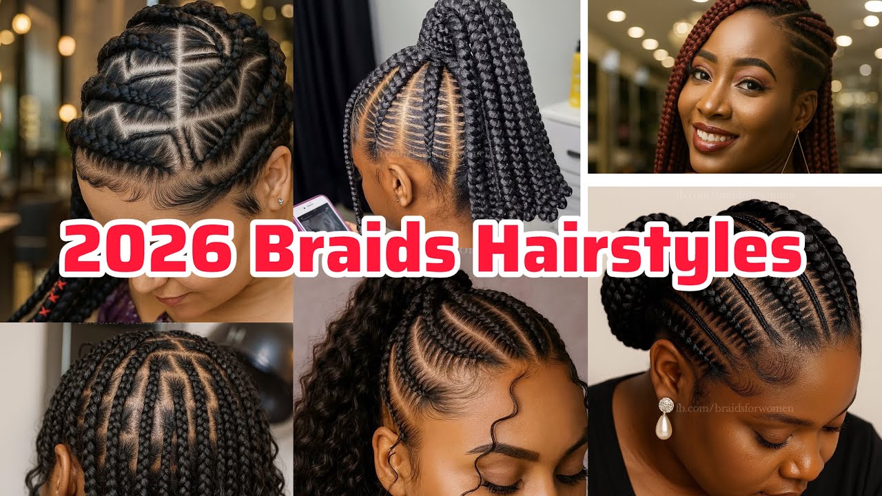 New Trendy 2026 Braids Hairstyles | HOTTEST 2026 Braids Hairstyles Ideas For Women 