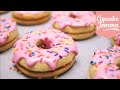 Donut Shortbread Cookie Sandwiches | Cupcake Jemma