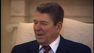 President Reagan Interview with European Journalists on October 23, 1987