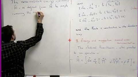 Lecture 4 Quantum field theory in curved spacetime