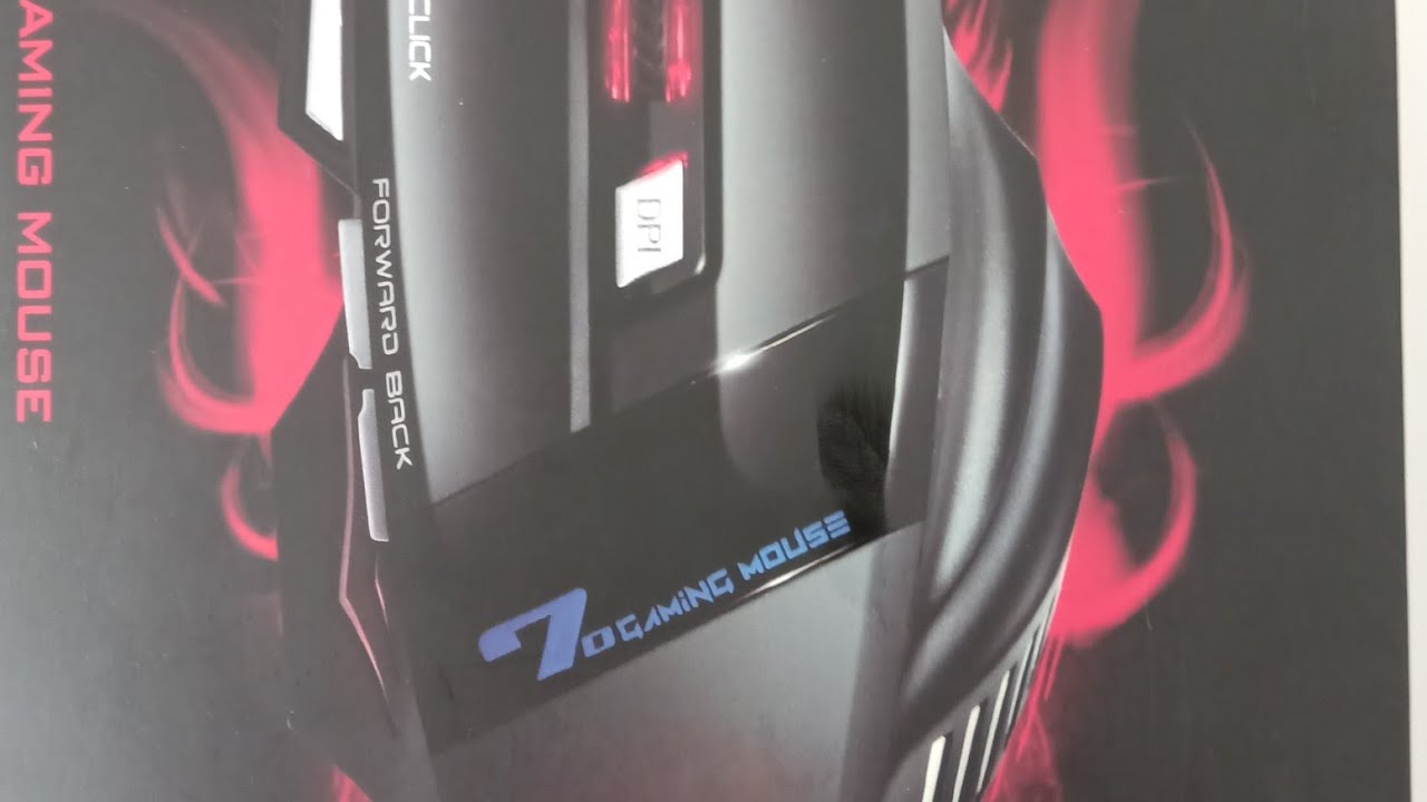 piranha x7 gaming a101 de satılan mouse YouTube