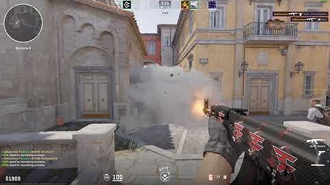 First Game of CS2 - AK47 Ace Inferno