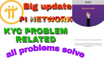 pi network kyc problem solve | Pi network kyc verification fetching data problem | Pi network issue
