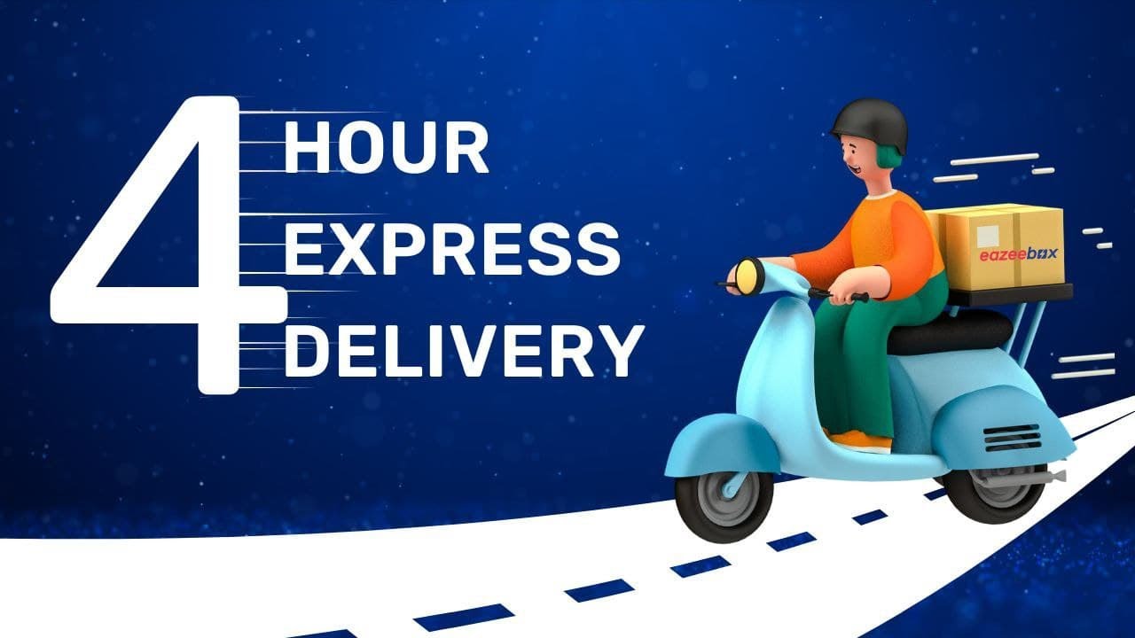Eazeebox 4 hour delivery - YouTube