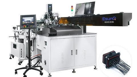 Automatic Crimping and Connector Pin Insertion Wire Harness Assembly Processing Machine