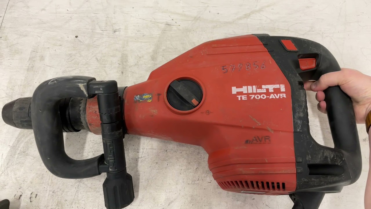 Köp Mejselhammare Hilti TE 700-AVR på Klaravik - YouTube