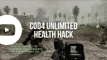 COD4 MW Unlimited Health Hack | God Mod?
