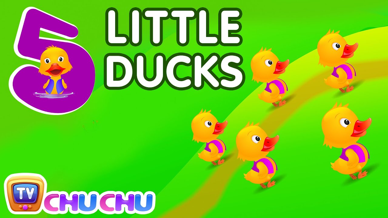 5 little ducks chu chu tv