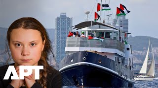 ‘World Silent on Genocide’ - Global Sumud Flotilla Sets Sail for Gaza with Thunberg, GoT Star | APT