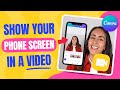 How to Embed a phone screen in a video | Easy Tutorial