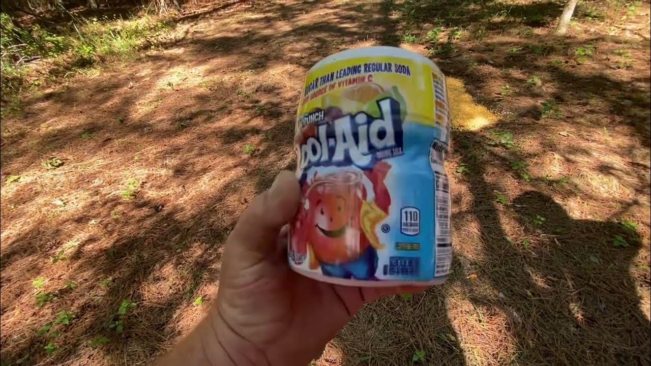 KoolAid apple deer corn vs plain apple deer corn….we didn’t expect