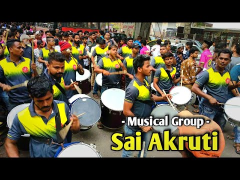 Sai Akruti Musical Group  Banjo party Mumbai  Ganesh chaturthi 2019