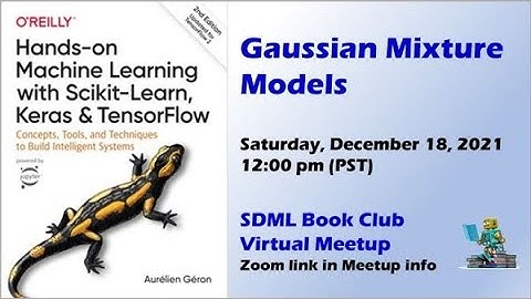 Hands-on Machine Learning -- Gaussian Mixture Models