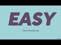 Commodores — Easy (LYRICS)