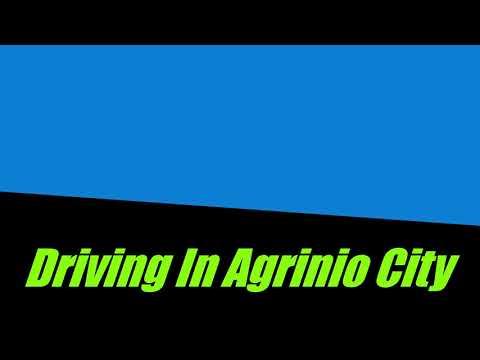 Quick Drive Along with Me in Agrinio City, Greece