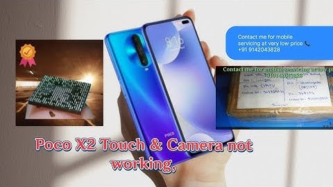 Redmi poco X2 touch and camera not working fix by CPU rebaaling,  #touch_and_camera_not_working