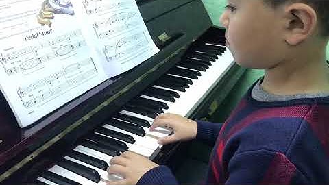 Bastien Piano Basic Level 1-Pedal Study