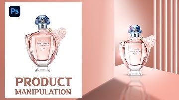 Product Manipulation in Photoshop | Perfume Advertising | Poster Design Tutorial
