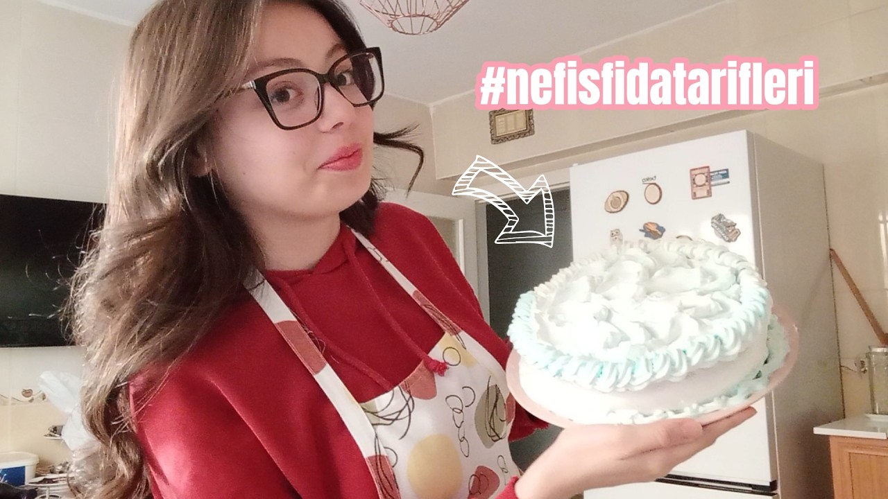 YAŞ PASTA YAPMAYI DENEDİM | #nefisfidatarifleri