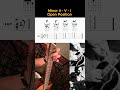 How to Play Jazz Guitar Open Position ii - V - i in A Minor Easy Guitar Tab and Tutorial #lesson