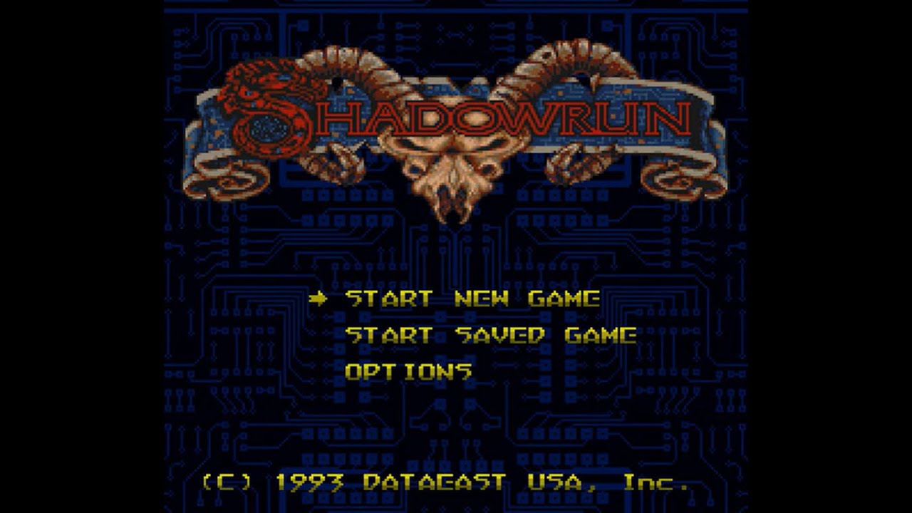 Shadowrun Versão Americana Para Snes Super Nintendo Salvando