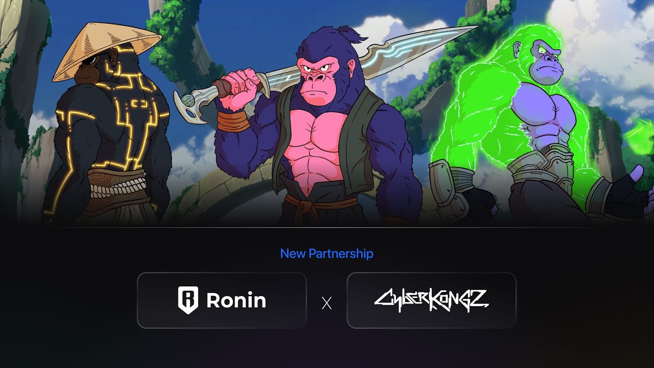 CyberKongz Comes Home to Ronin Network